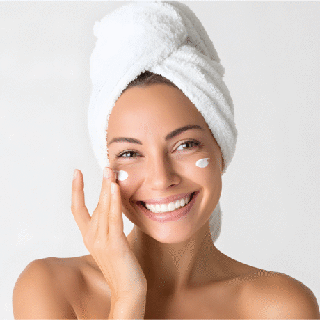 Healthy skincare routine